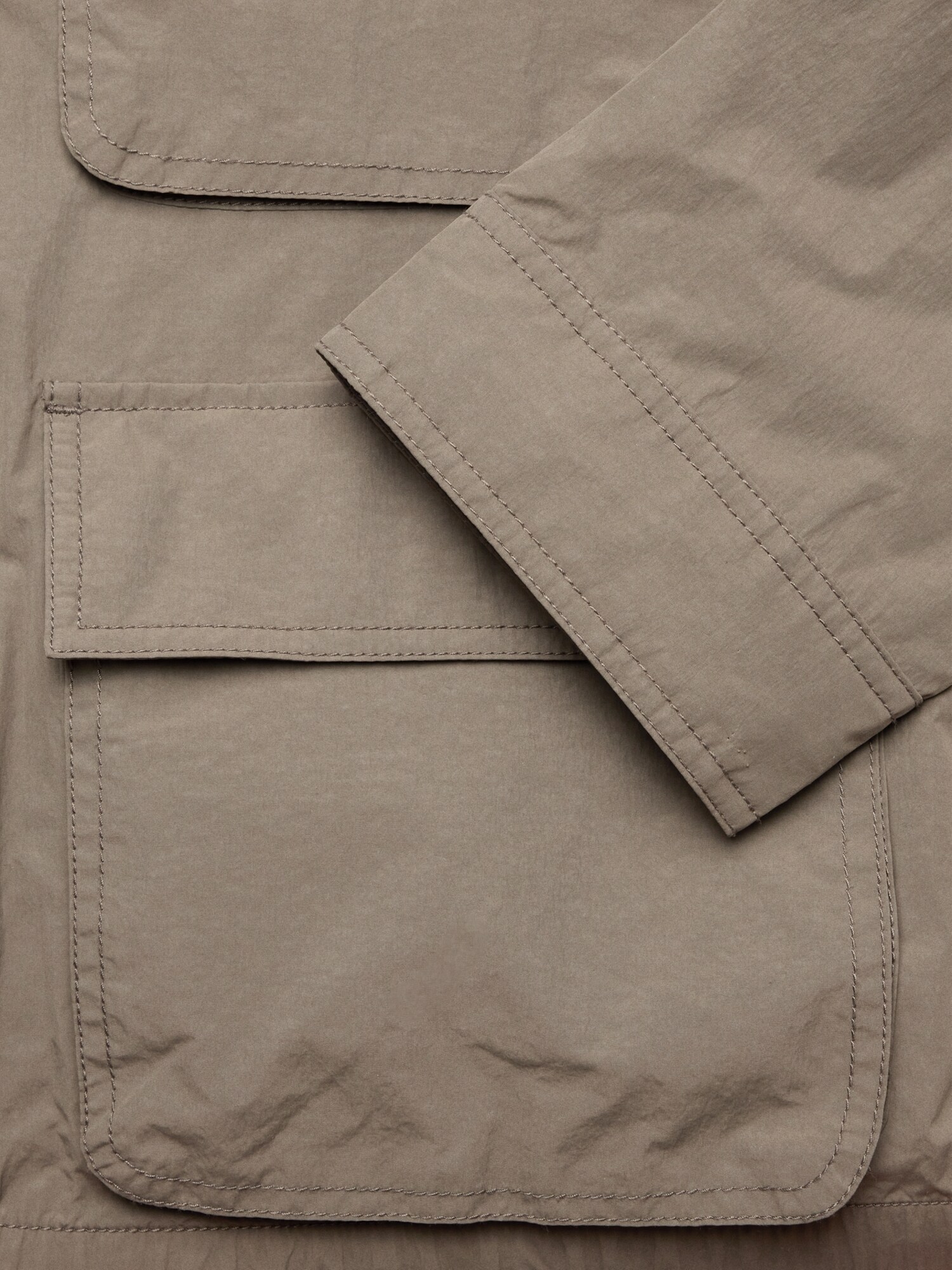 Image number 7 showing, Nylon Multi-Pocket Flight Jacket