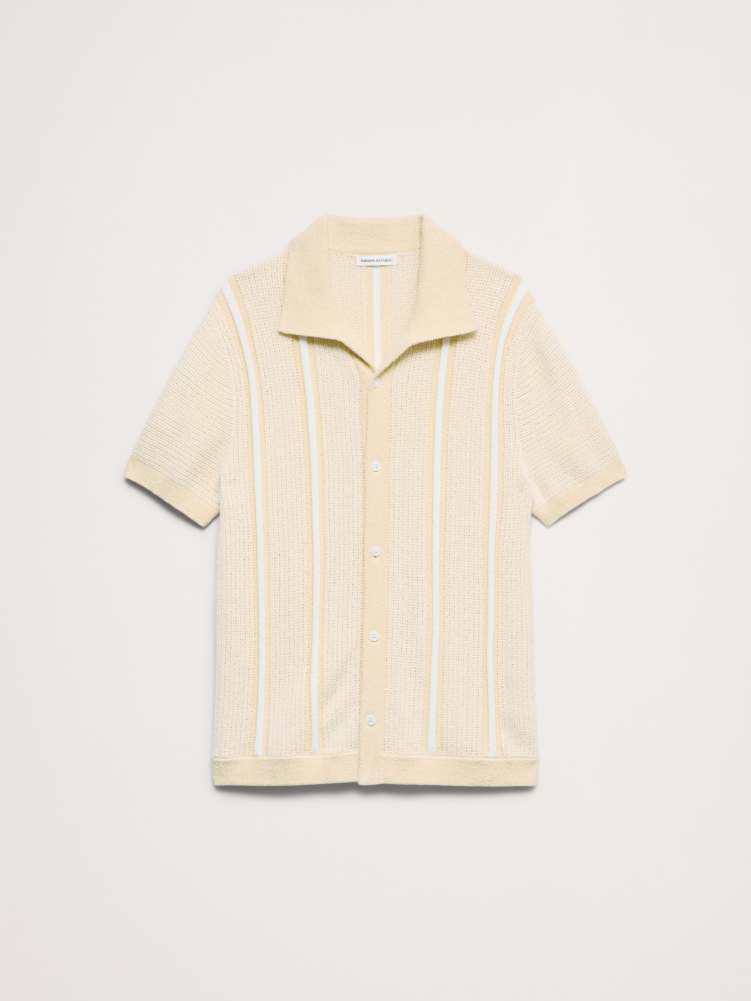 Image number 5 showing, Bouclé Stripe Sweater Polo