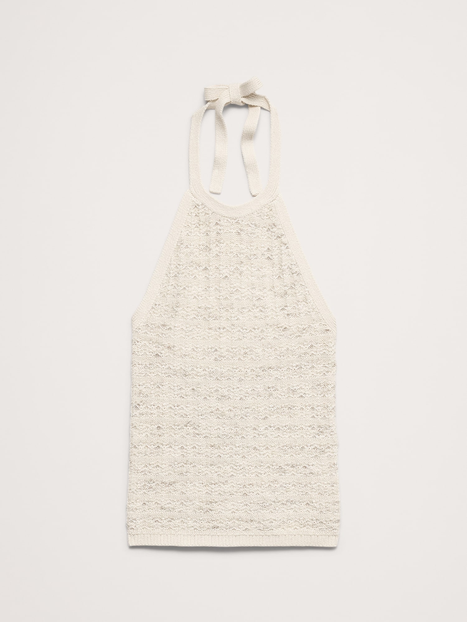 L'image numéro 4 présente Camisole à encolure bain de soleil avec lien à nouer à la nuque.