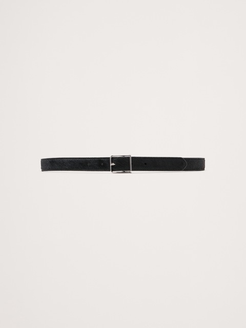 CEINTURE EN CUIR DE VEAU VELOURS