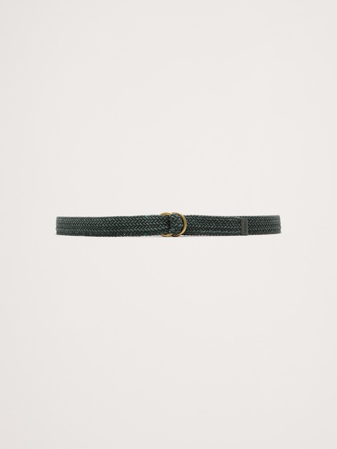 CEINTURE EN COTON TRESSÉ