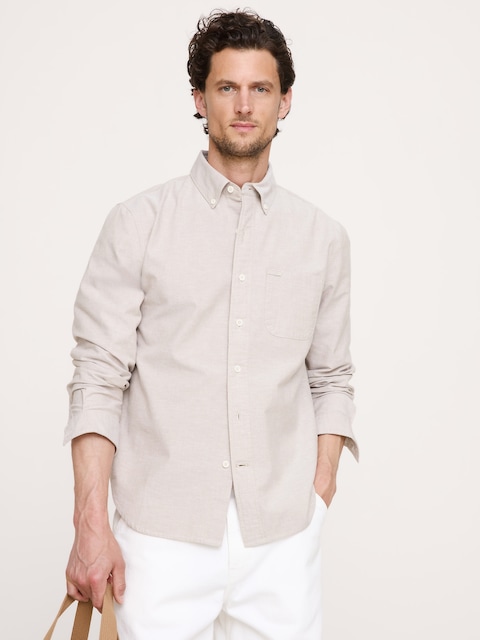 CHEMISE OXFORD DE COTON COUPE STANDARD