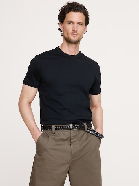 T-SHIRT EN COTON SOYEUX