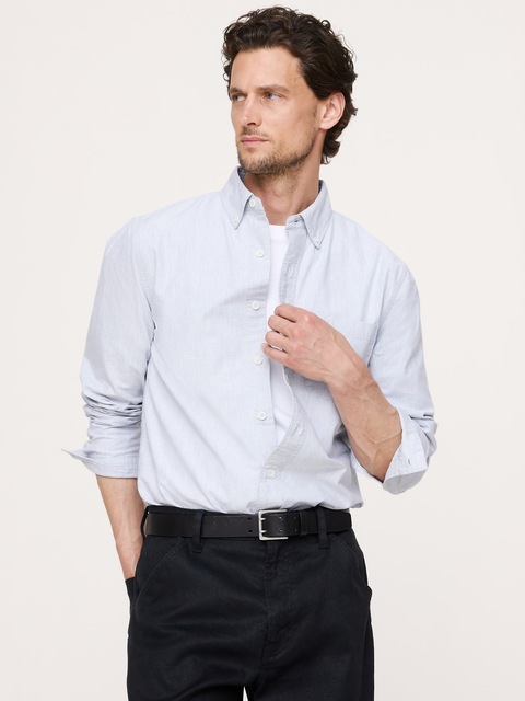 CHEMISE OXFORD DE COTON COUPE STANDARD