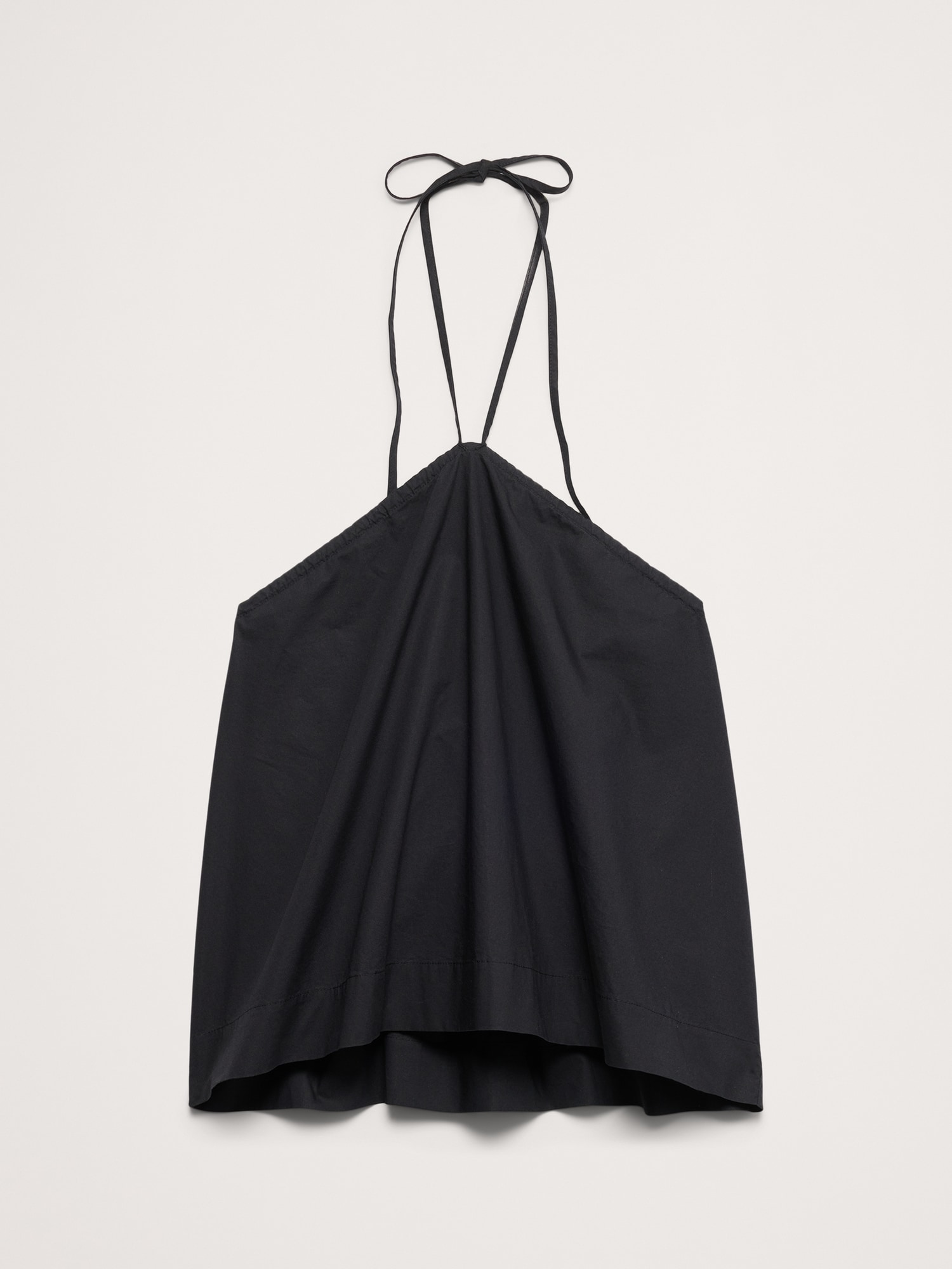Image number 8 showing, Cotton Poplin Halter Top