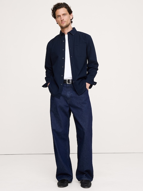 CHEMISE OXFORD DE COTON COUPE STANDARD