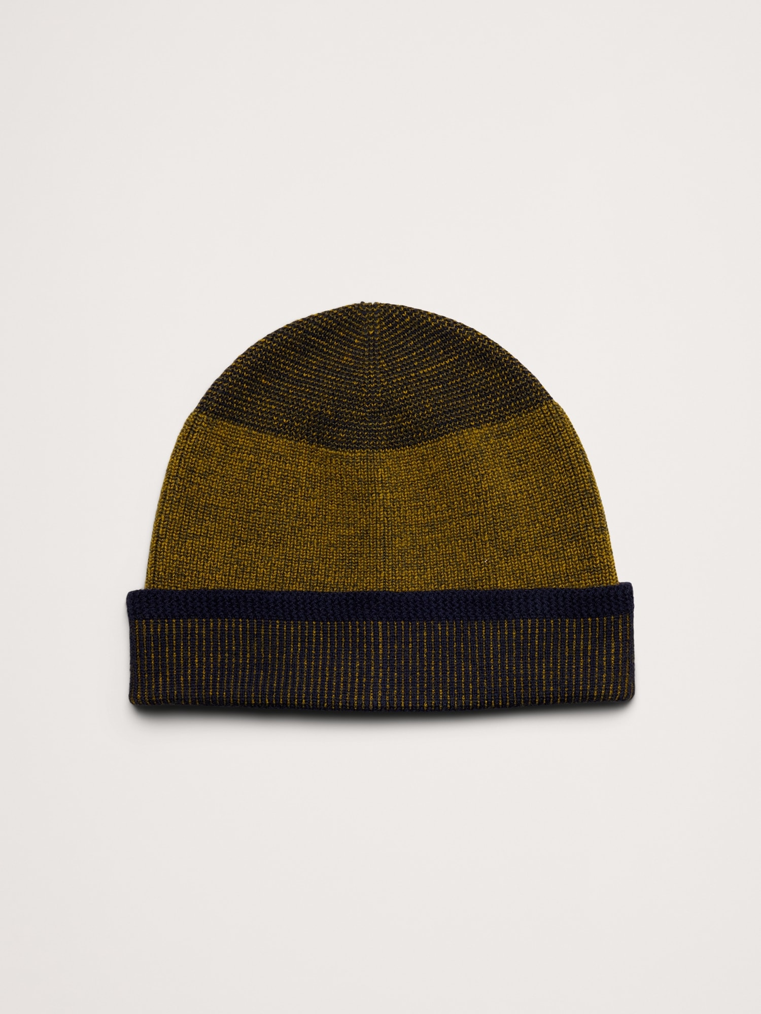Merino Lightweight Striped Beanie