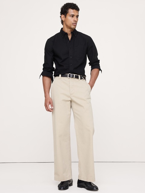 CHEMISE OXFORD DE COTON COUPE STANDARD