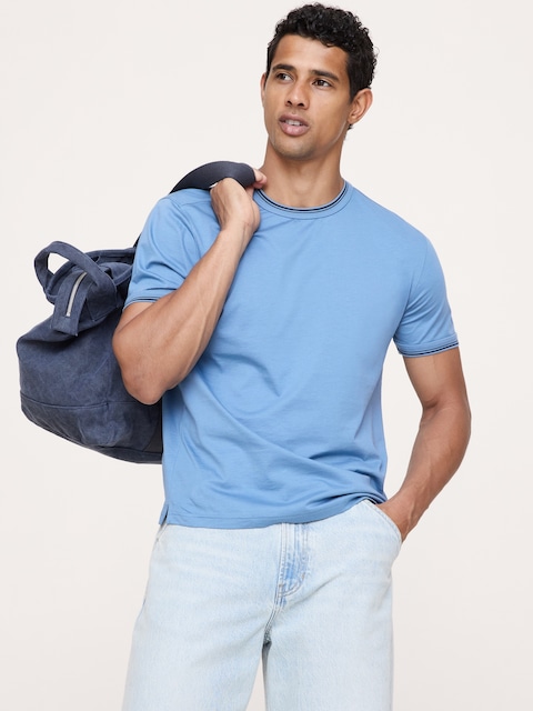 T-SHIRT EN COTON SOYEUX