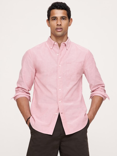 CHEMISE OXFORD DE COTON COUPE STANDARD