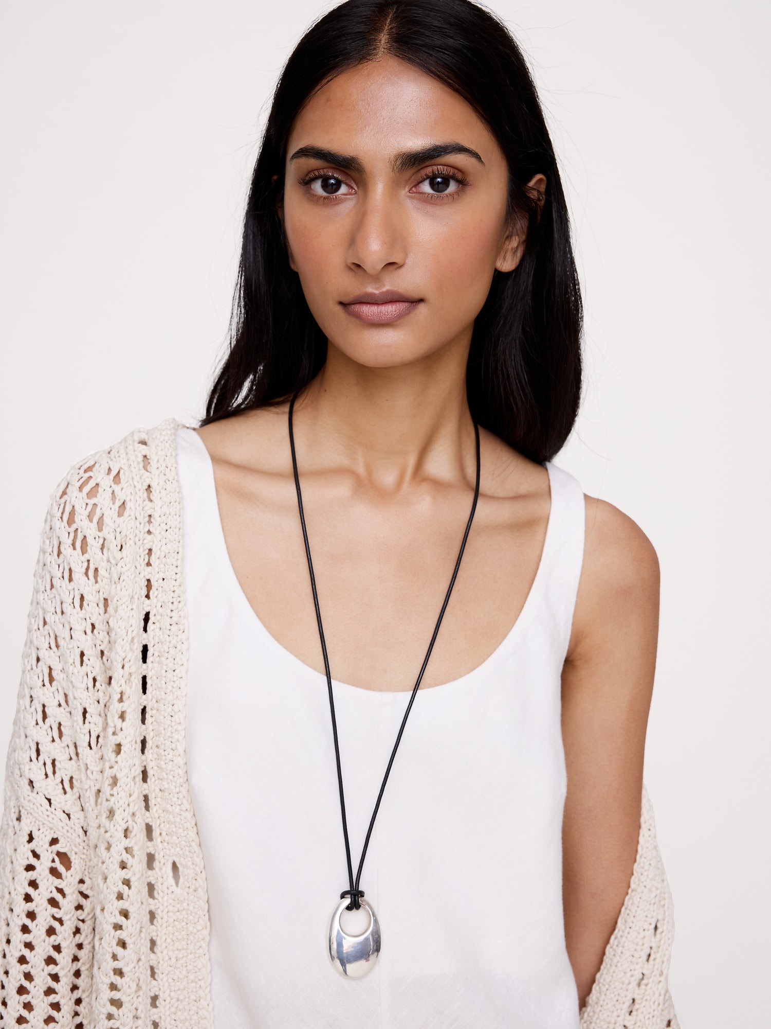 O-Ring Sculpted Necklace