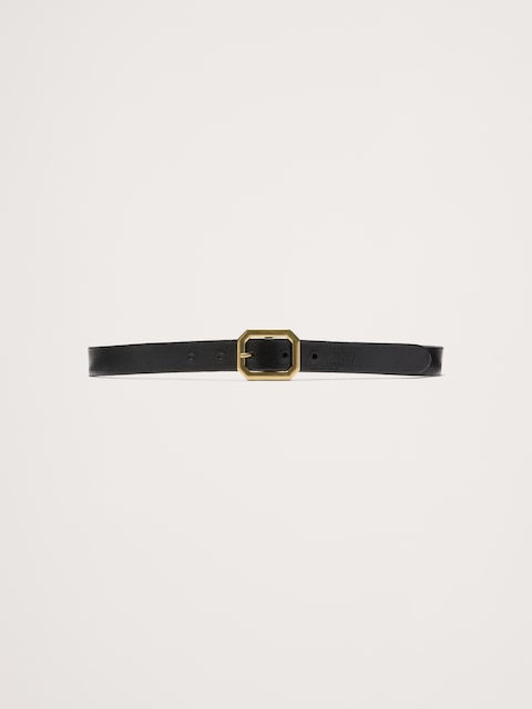 Geometric-Buckle Belt