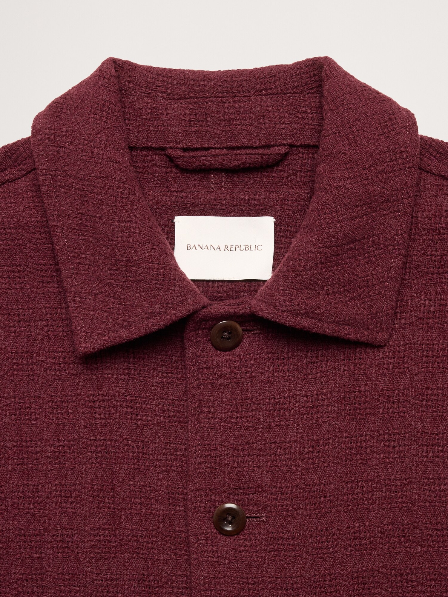 Image number 7 showing, Basketweave Shirt Jacket