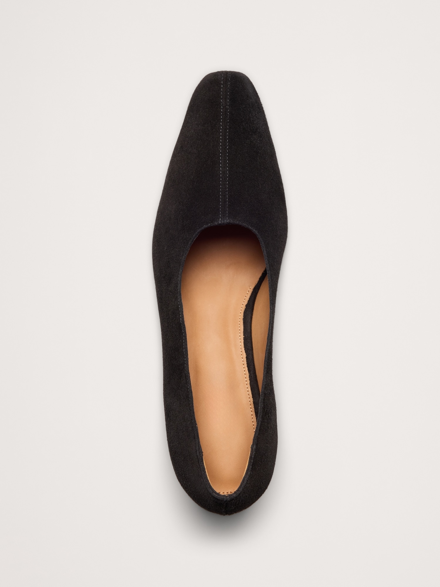 Italian Suede Court Heel