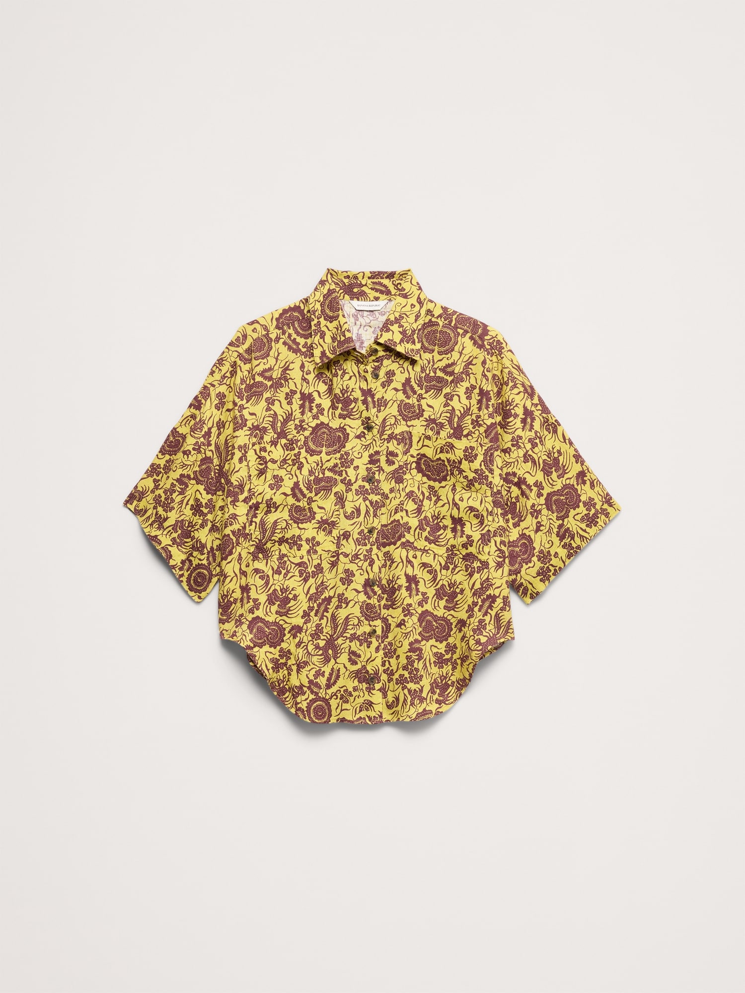 Image number 5 showing, Linen Short-Sleeve Shirt
