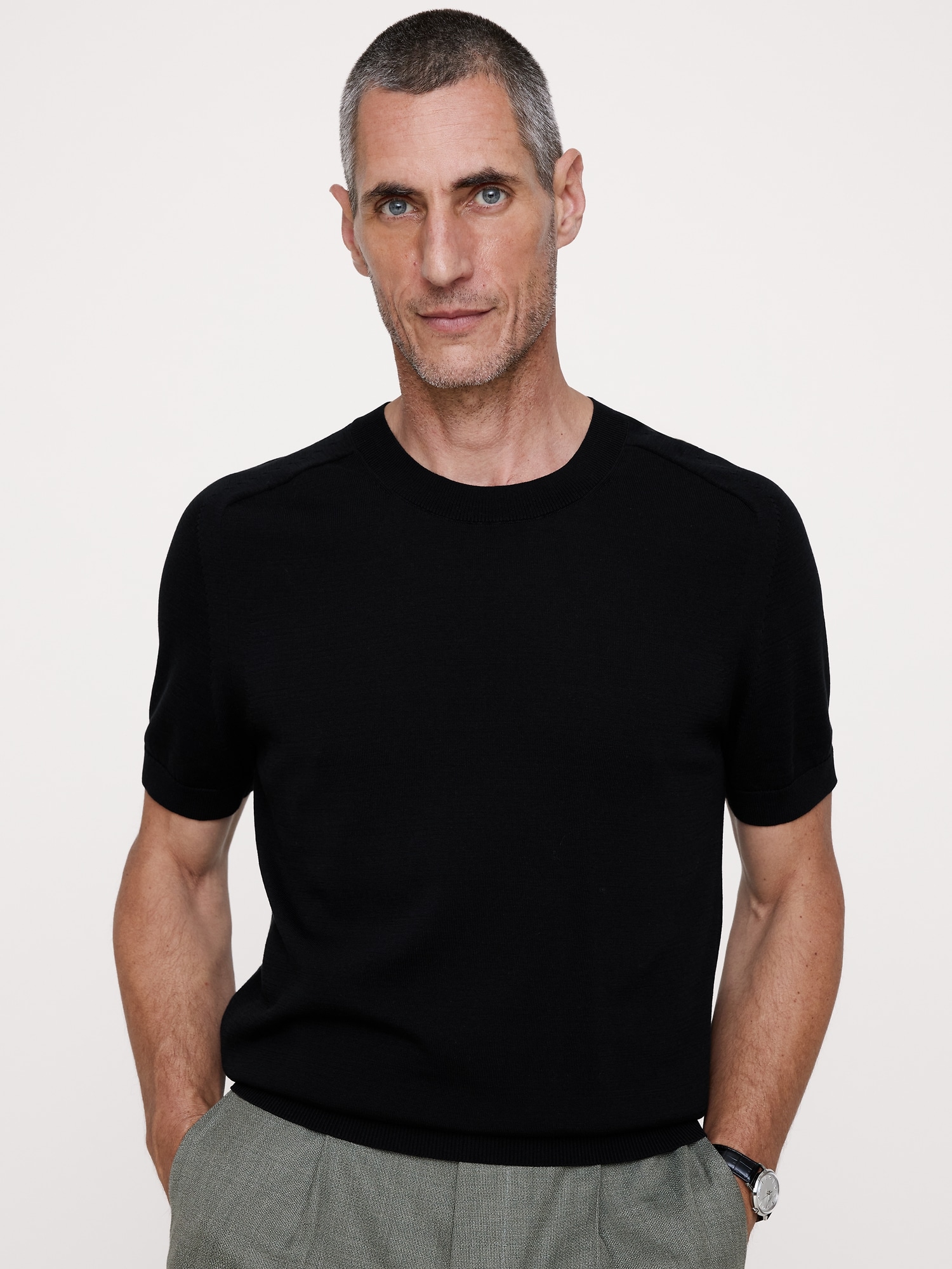 Cotton Sweater Tee