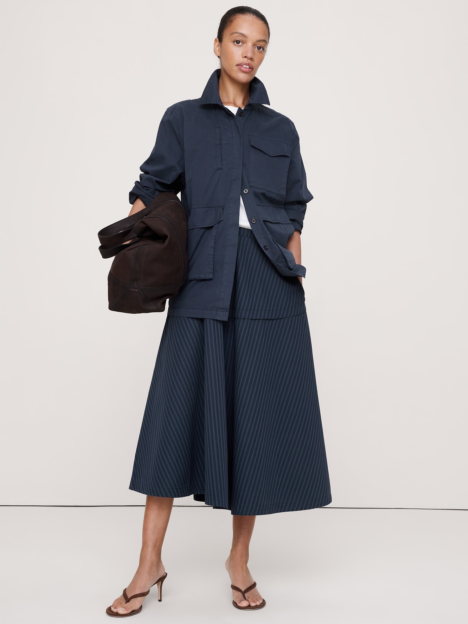 Circle Midi Skirt