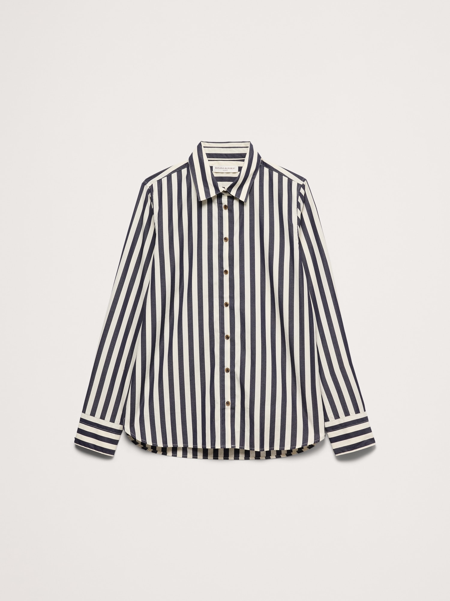 L'image numéro 4 présente La chemise de tous les jours en popeline de coton