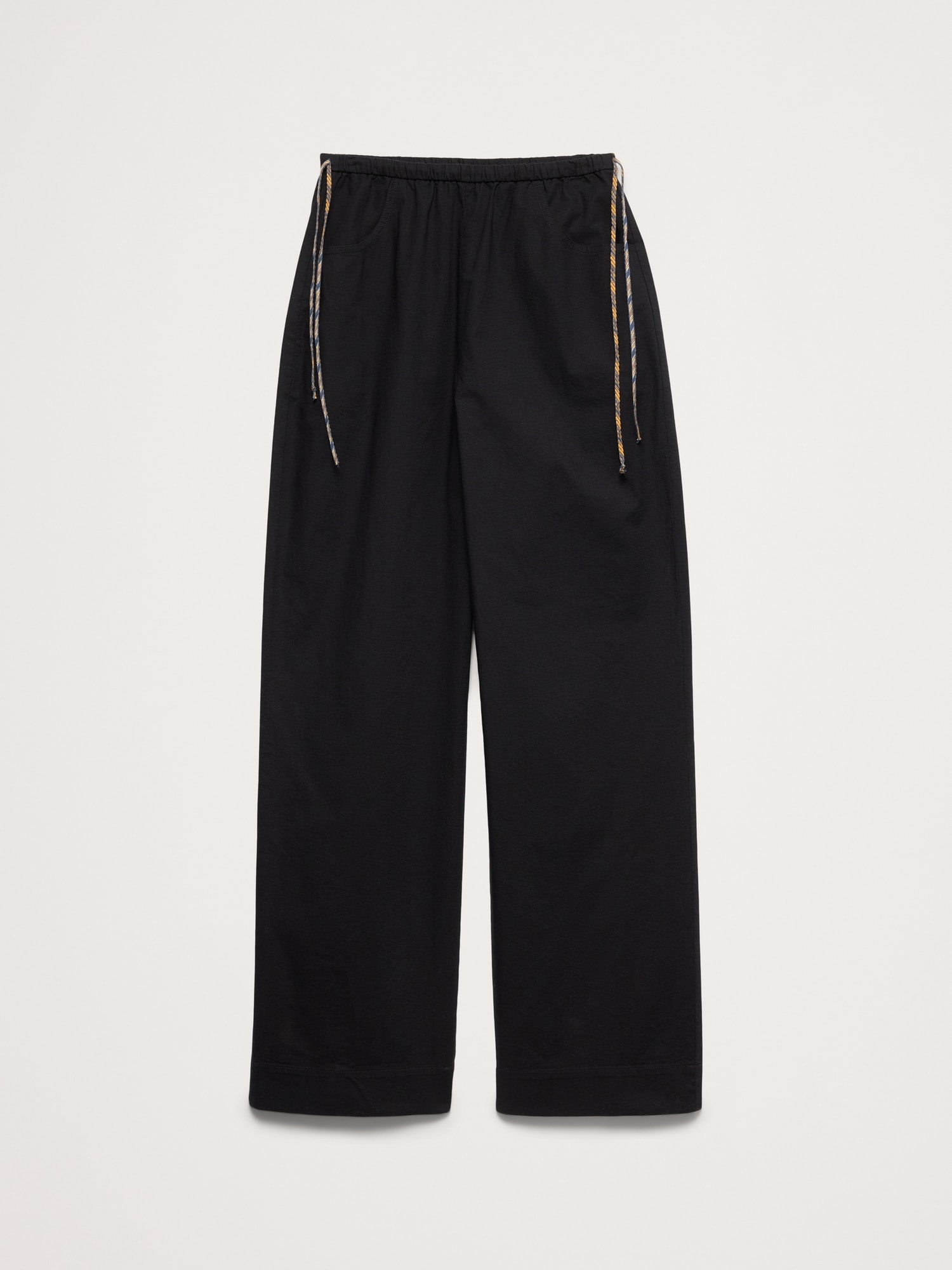 Image number 5 showing, Cotton Pull-On Side-Tie Pant