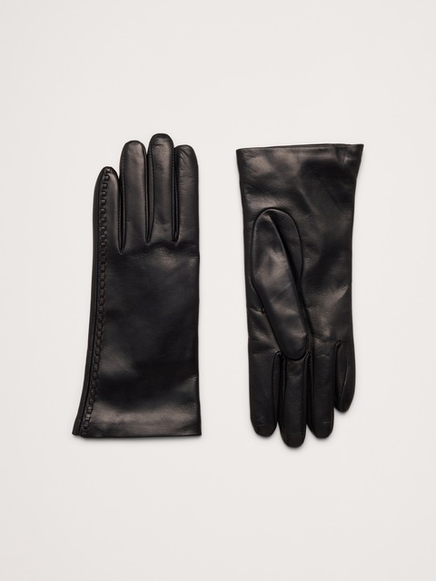 GANTS EN CUIR ITALIEN DOUBLÉS DE CACHEMIRE