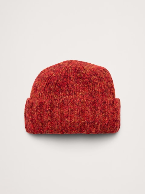 BONNET EN LAINE MÉRINOS ET CACHEMIRE