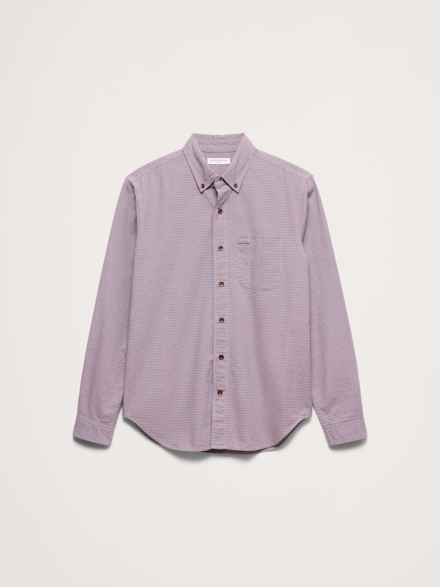 L'image numéro 2 présente Chemise Oxford de coton coupe standard