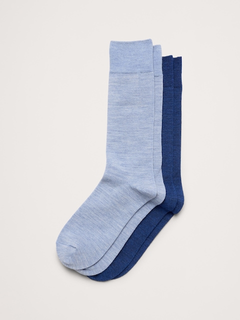 Breathe Merino-Blend Socks 2-Pack