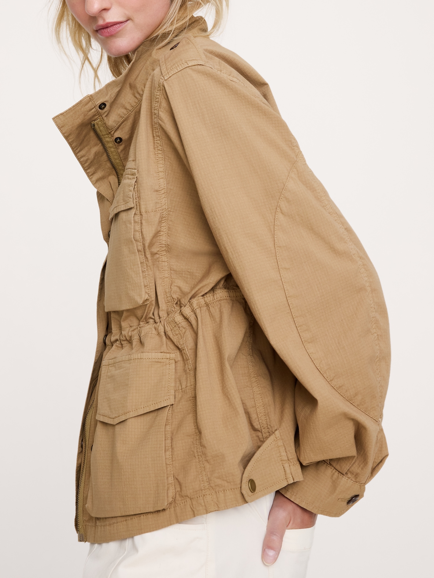 Image number 8 showing, Ripstop Cotton Flight Jacket