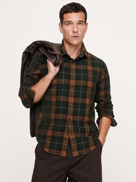CHEMISE STANDARD EN VELOURS CÔTELÉ LÉGER
