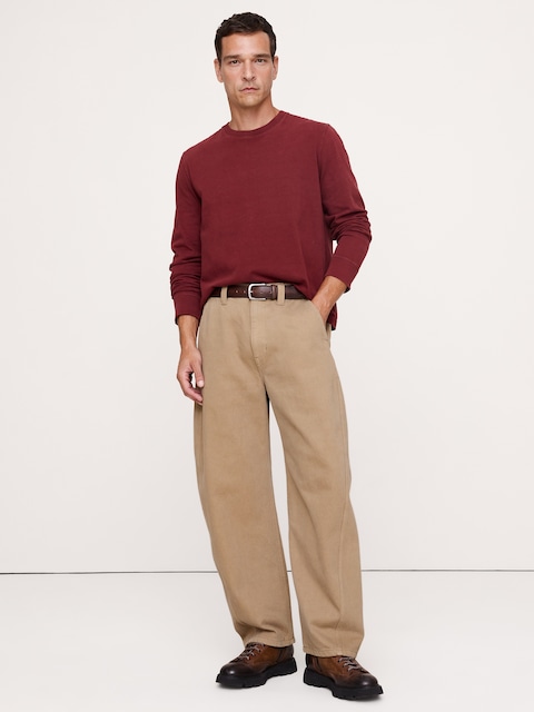Heavyweight Cotton Long-Sleeve T-Shirt