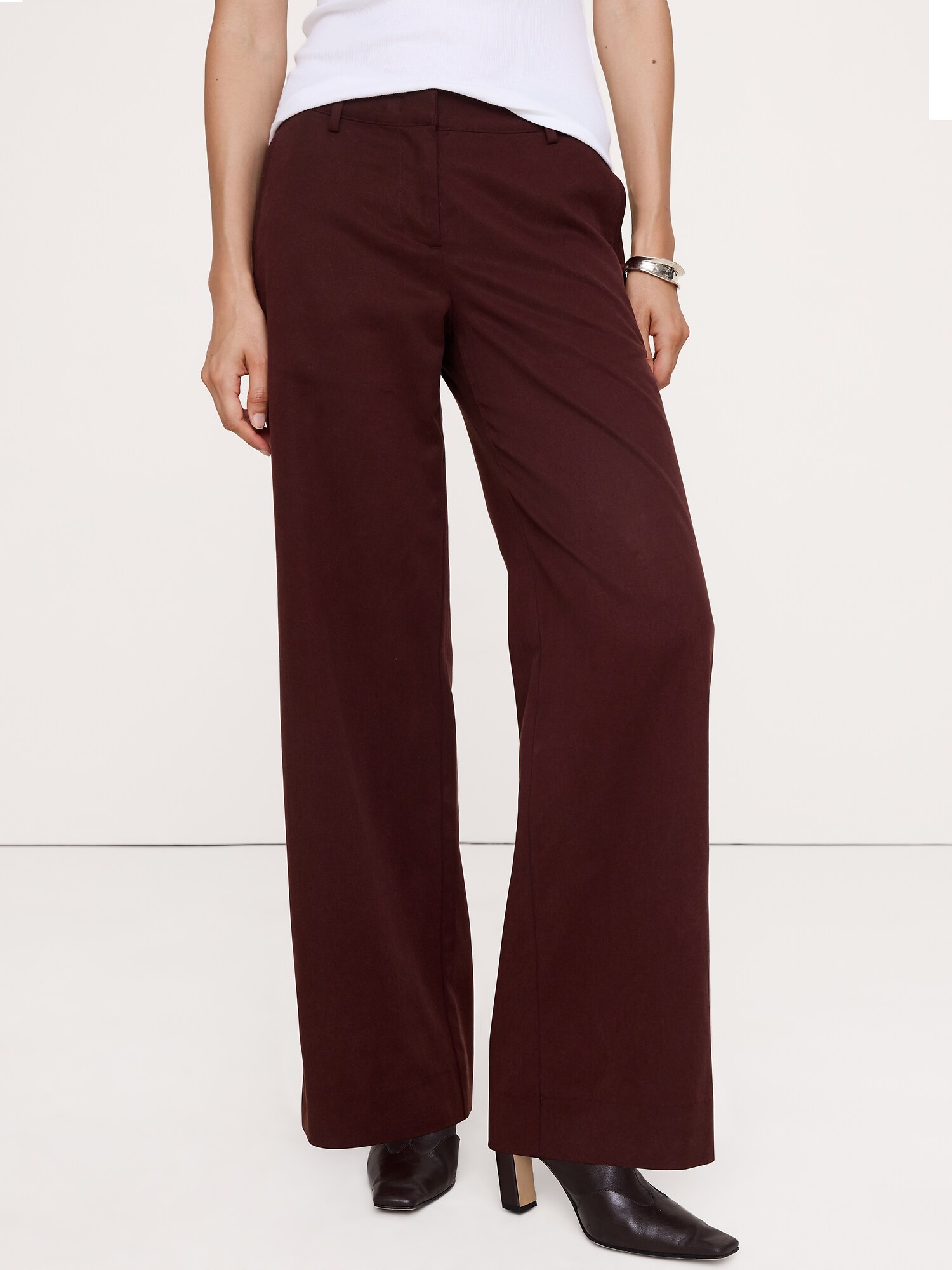 L'image numéro 3 présente Le pantalon à jambe large de tous les jours