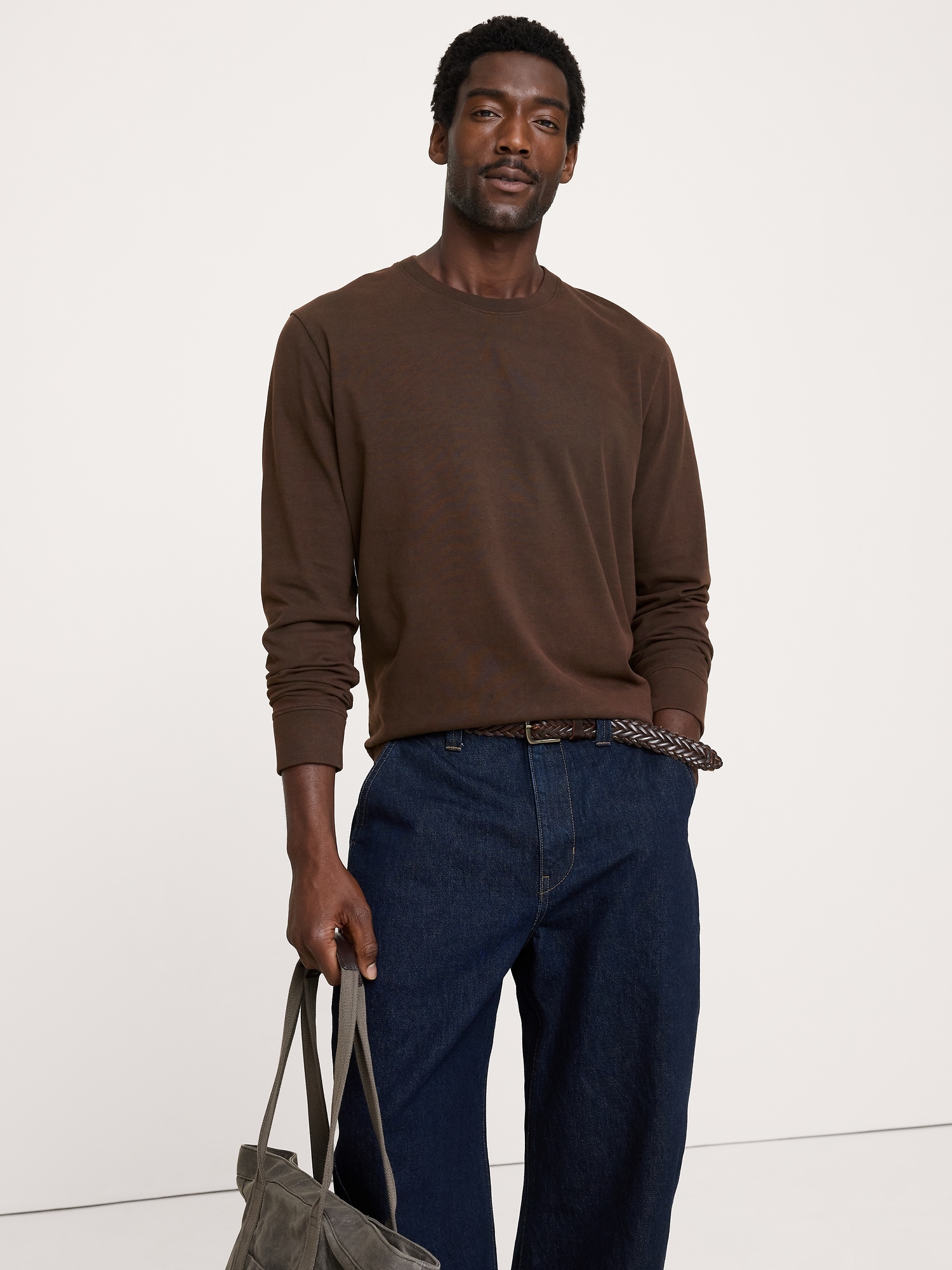 Heavyweight Cotton Long-Sleeve T-Shirt