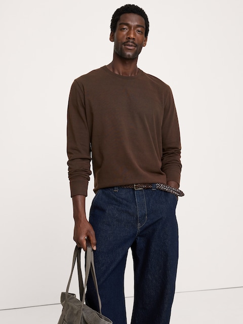 Heavyweight Cotton Long-Sleeve T-Shirt