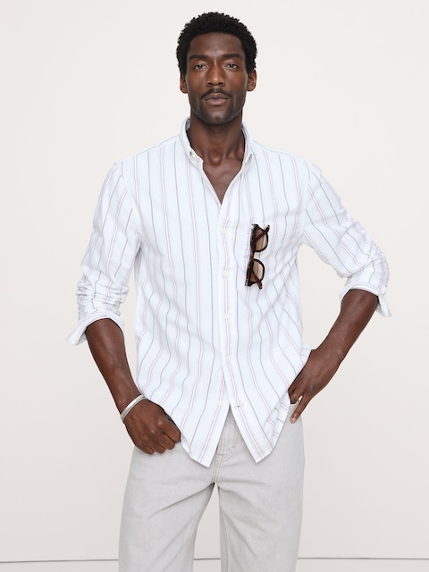 CHEMISE OXFORD DE COTON COUPE STANDARD