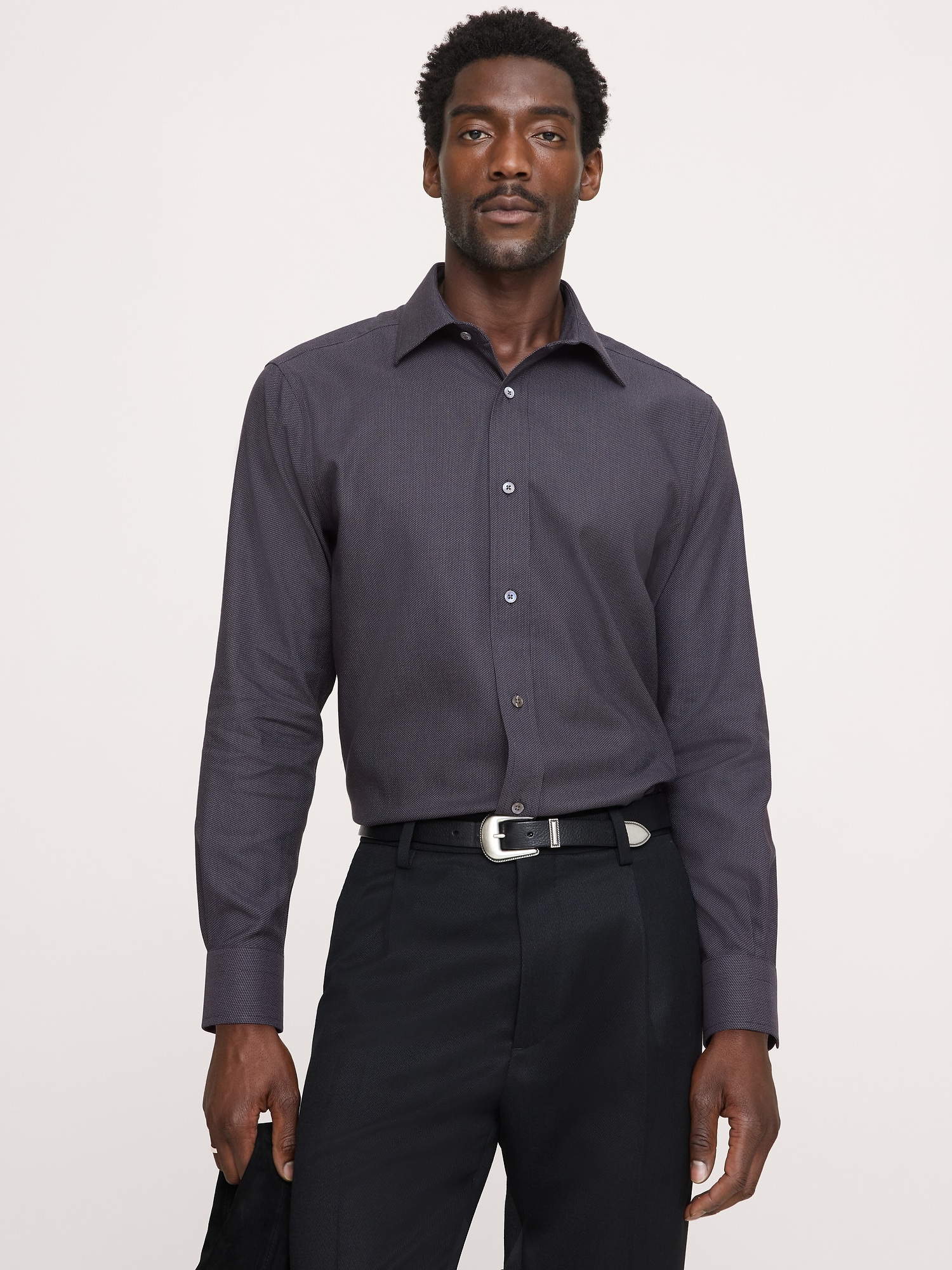 L'image numéro 1 présente Chemise habillée standard infroissable