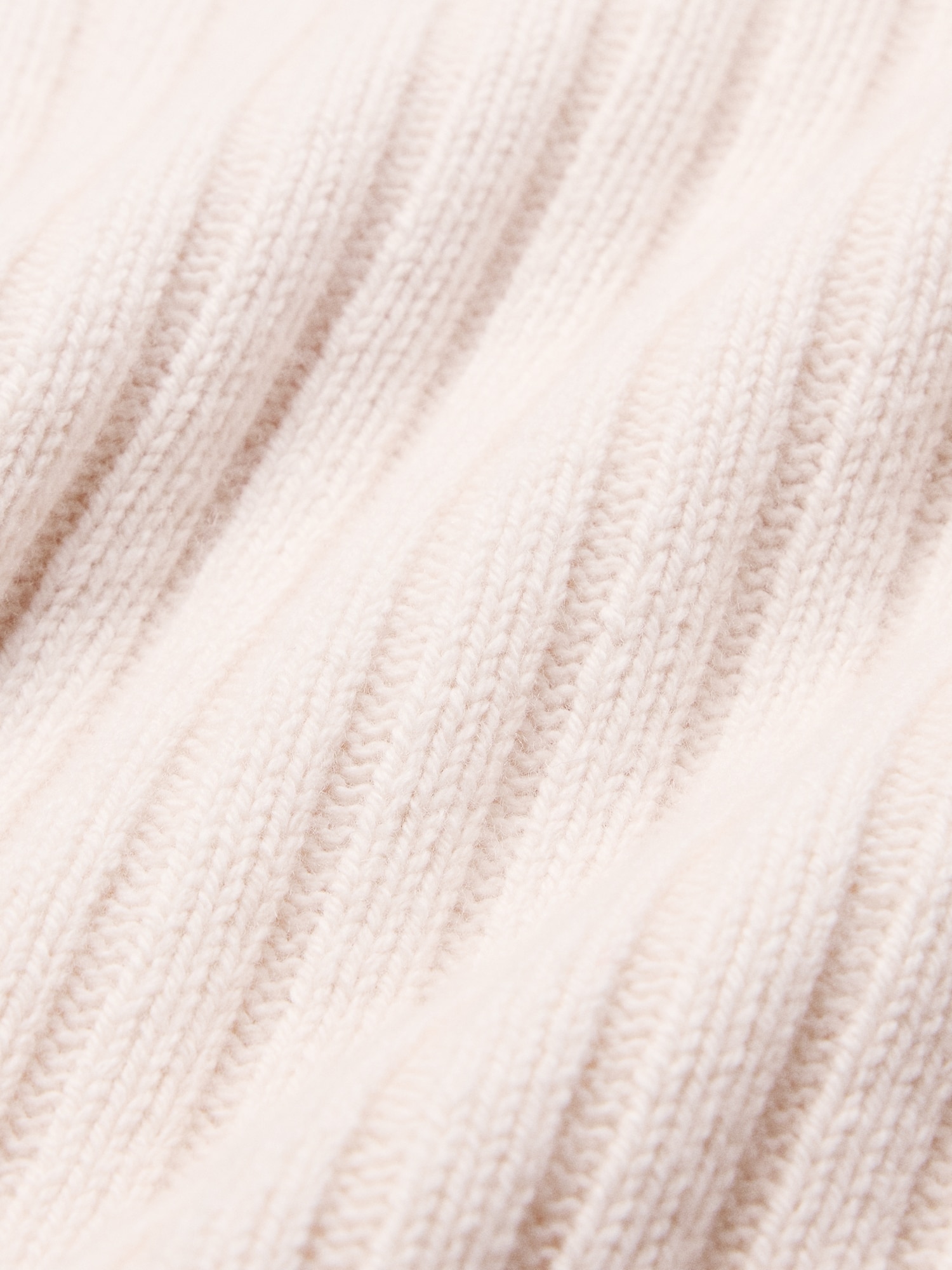 Wool-Cotton Drape-Neck Sweater
