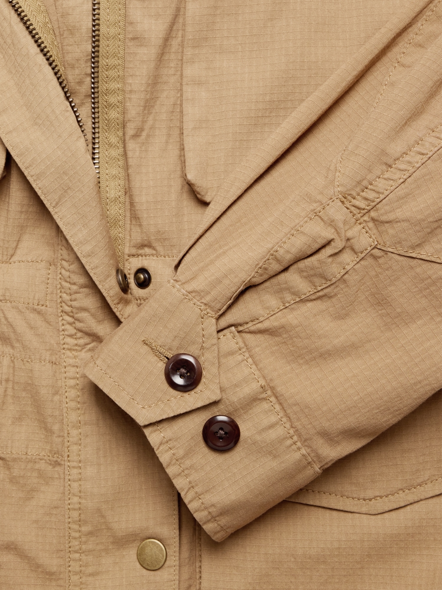 Image number 7 showing, Ripstop Cotton Flight Jacket