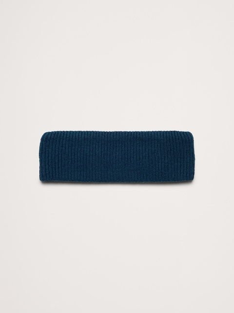 BANDEAU EN LAINE MÉRINOS ET COTON