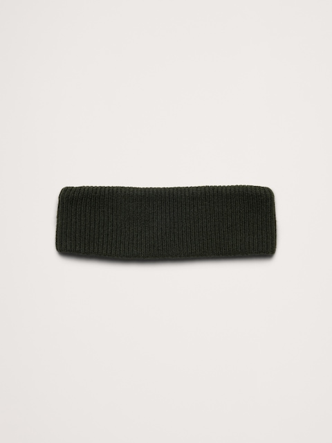 BANDEAU EN LAINE MÉRINOS ET COTON