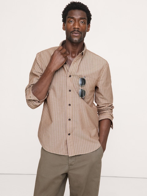 CHEMISE OXFORD DE COTON COUPE STANDARD