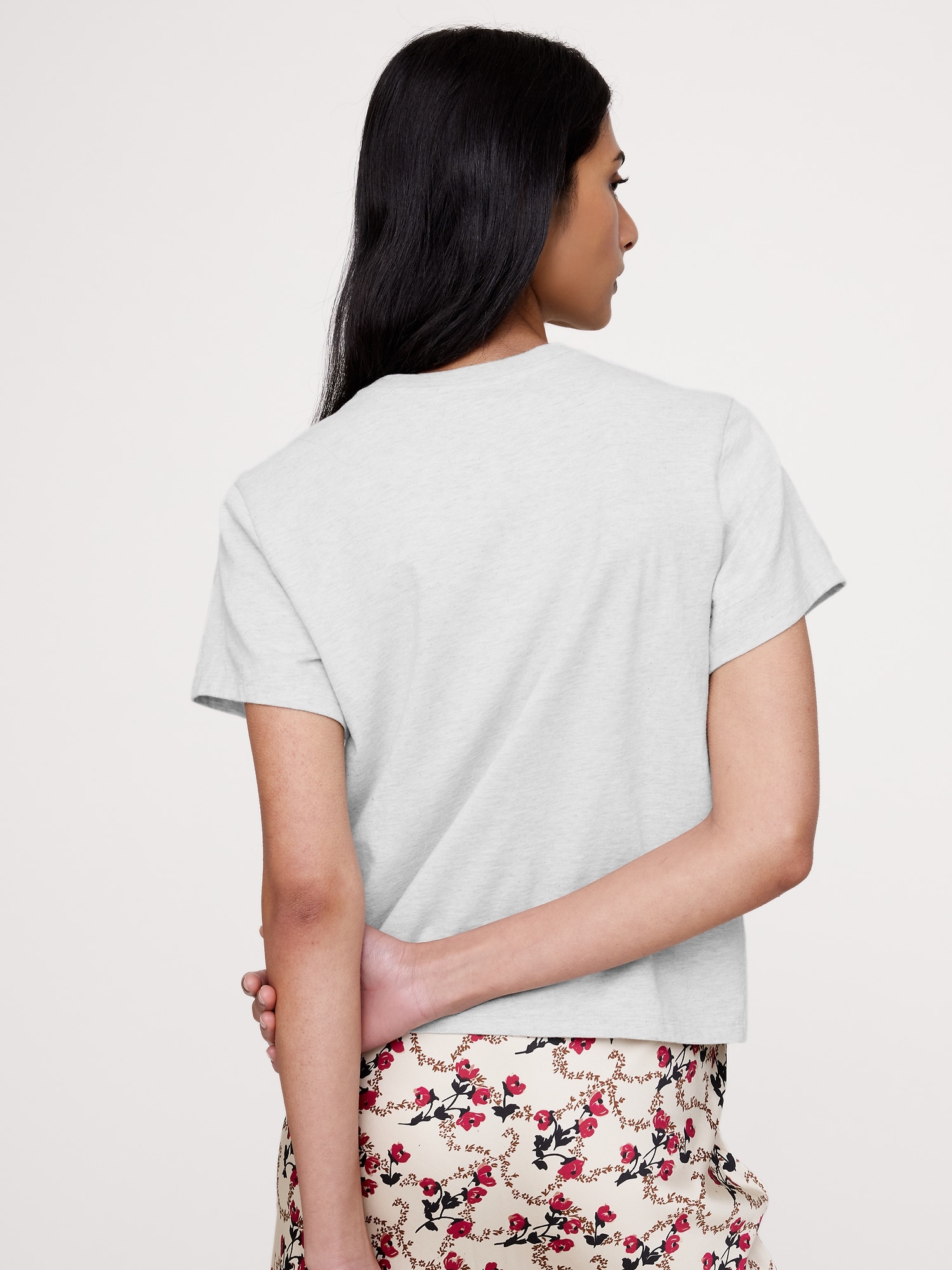 Image number 8 showing, Vintage Cotton Crew-Neck T-Shirt