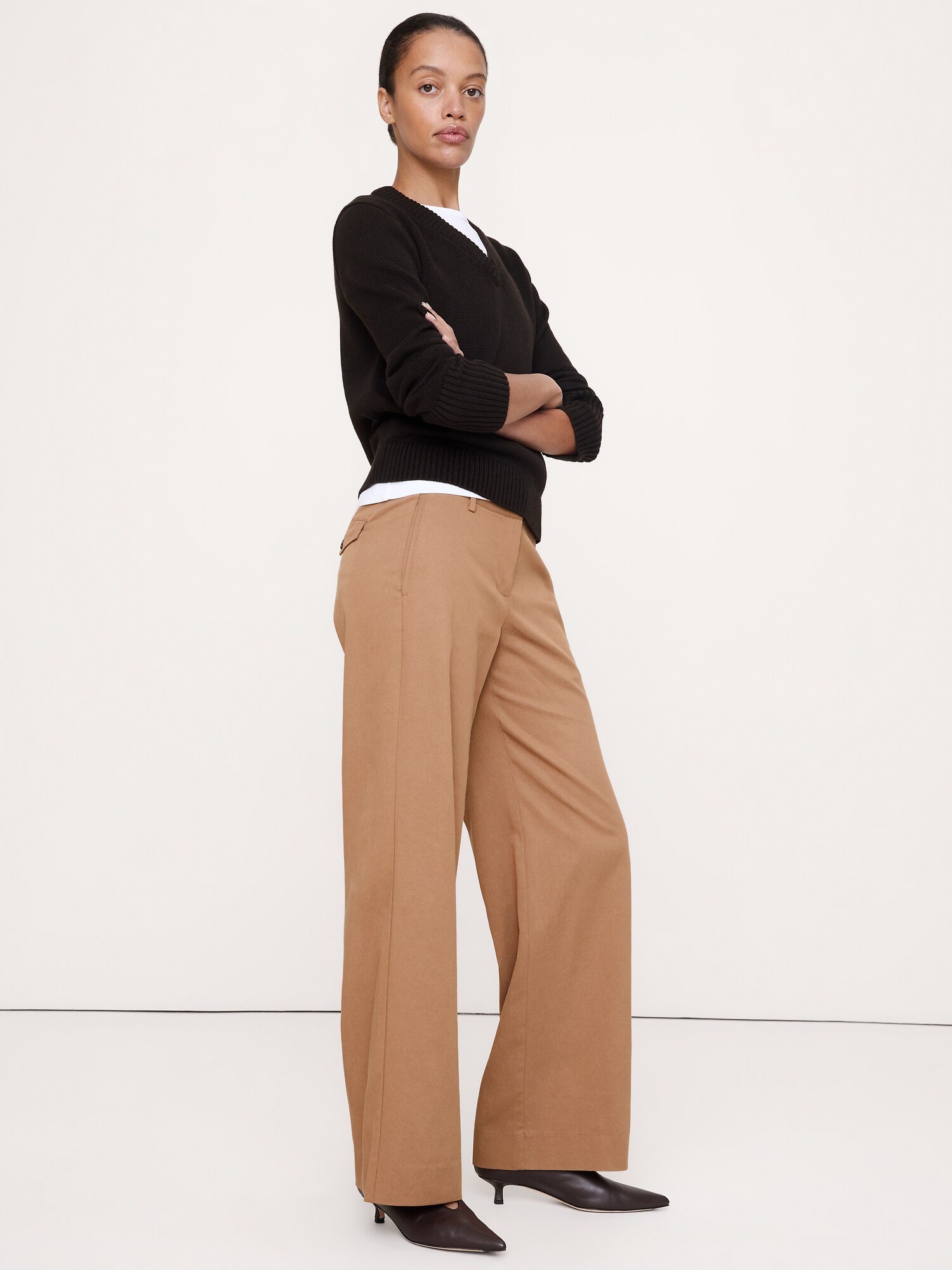 L'image numéro 3 présente Le pantalon à jambe large de tous les jours
