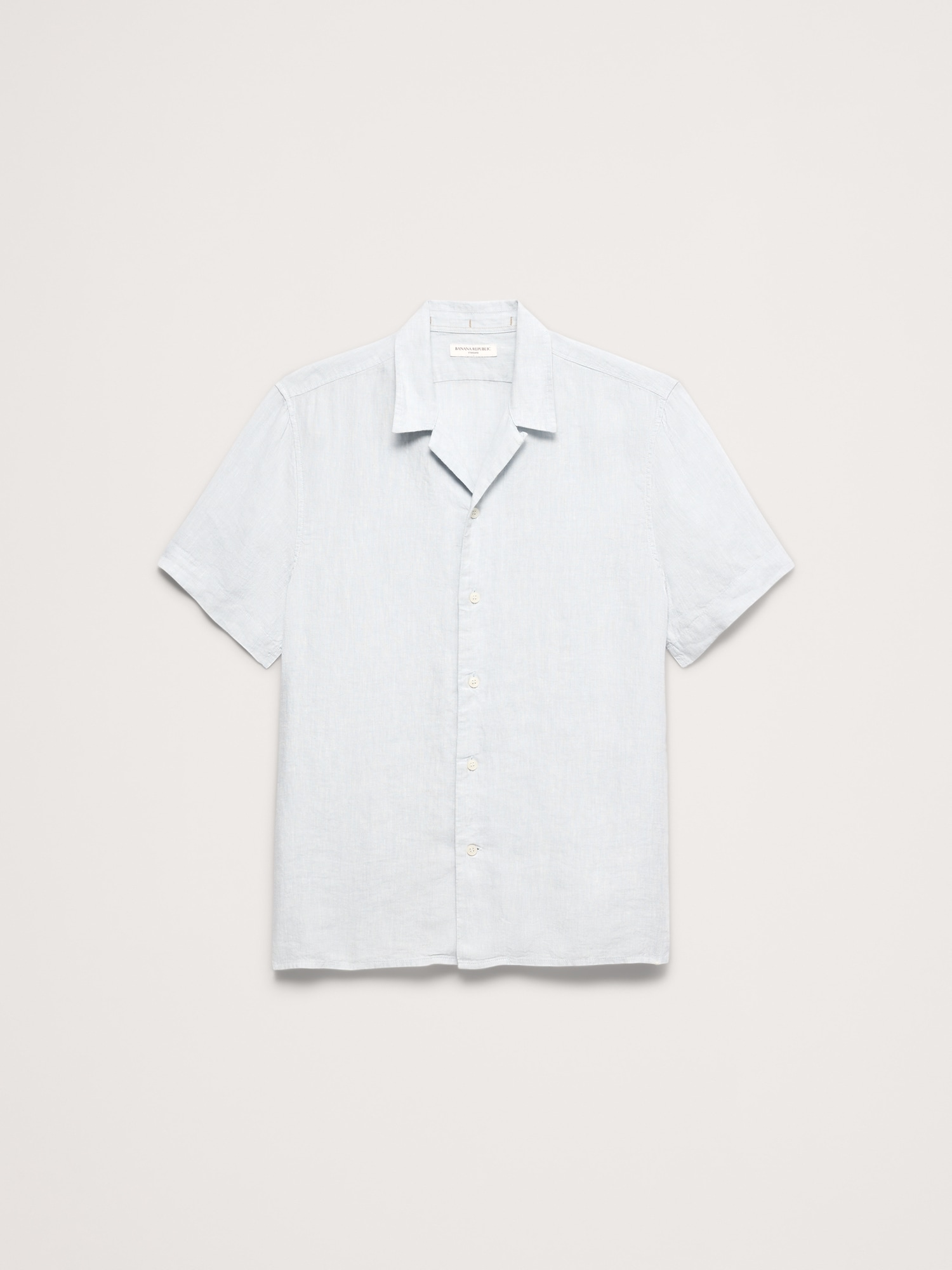 Image number 4 showing, Standard-Fit Linen Resort Shirt