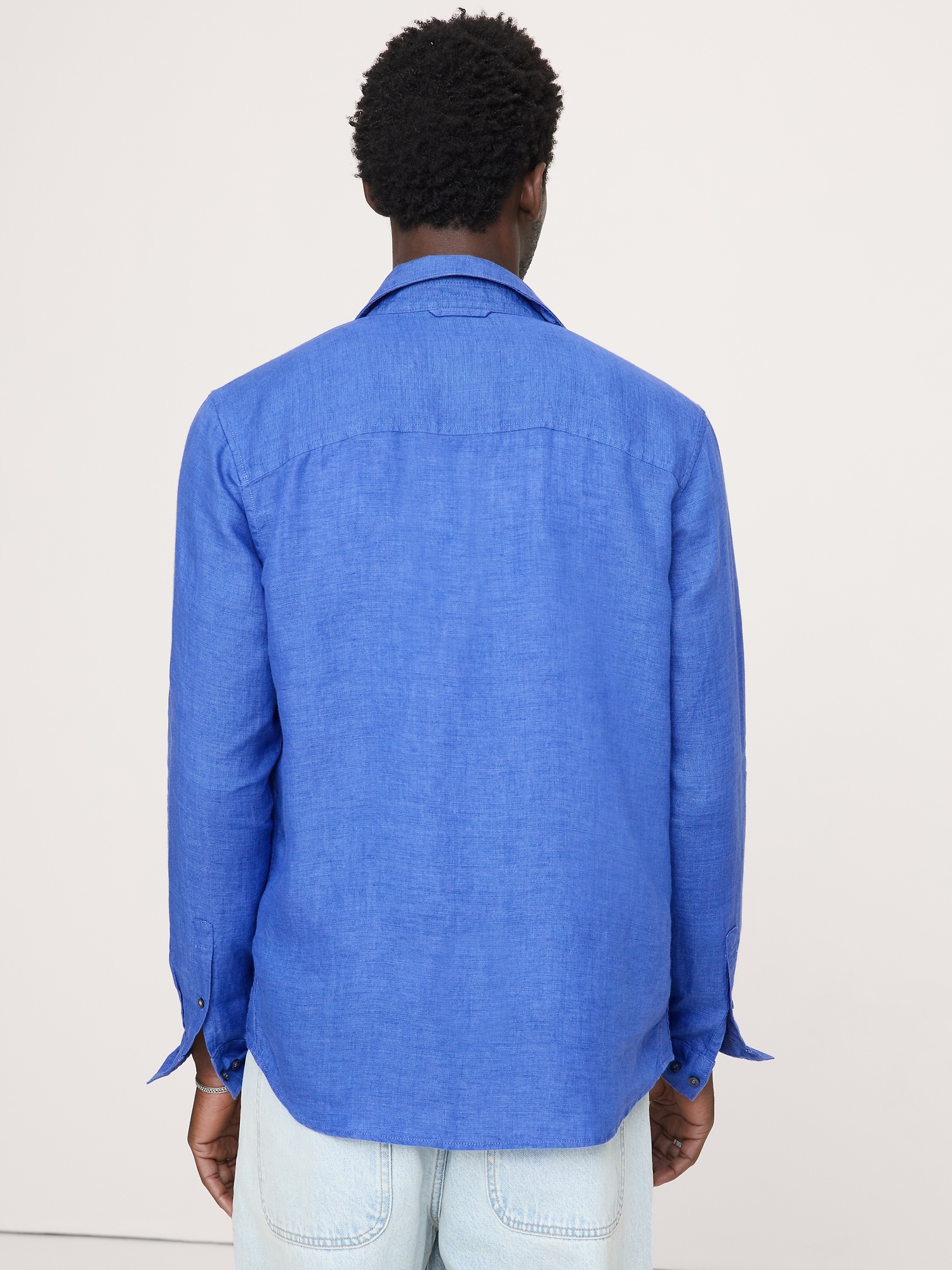 L'image numéro 2 présente Chemise standard en lin