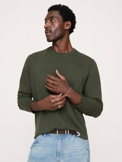 Heavyweight Cotton Long-Sleeve T-Shirt
