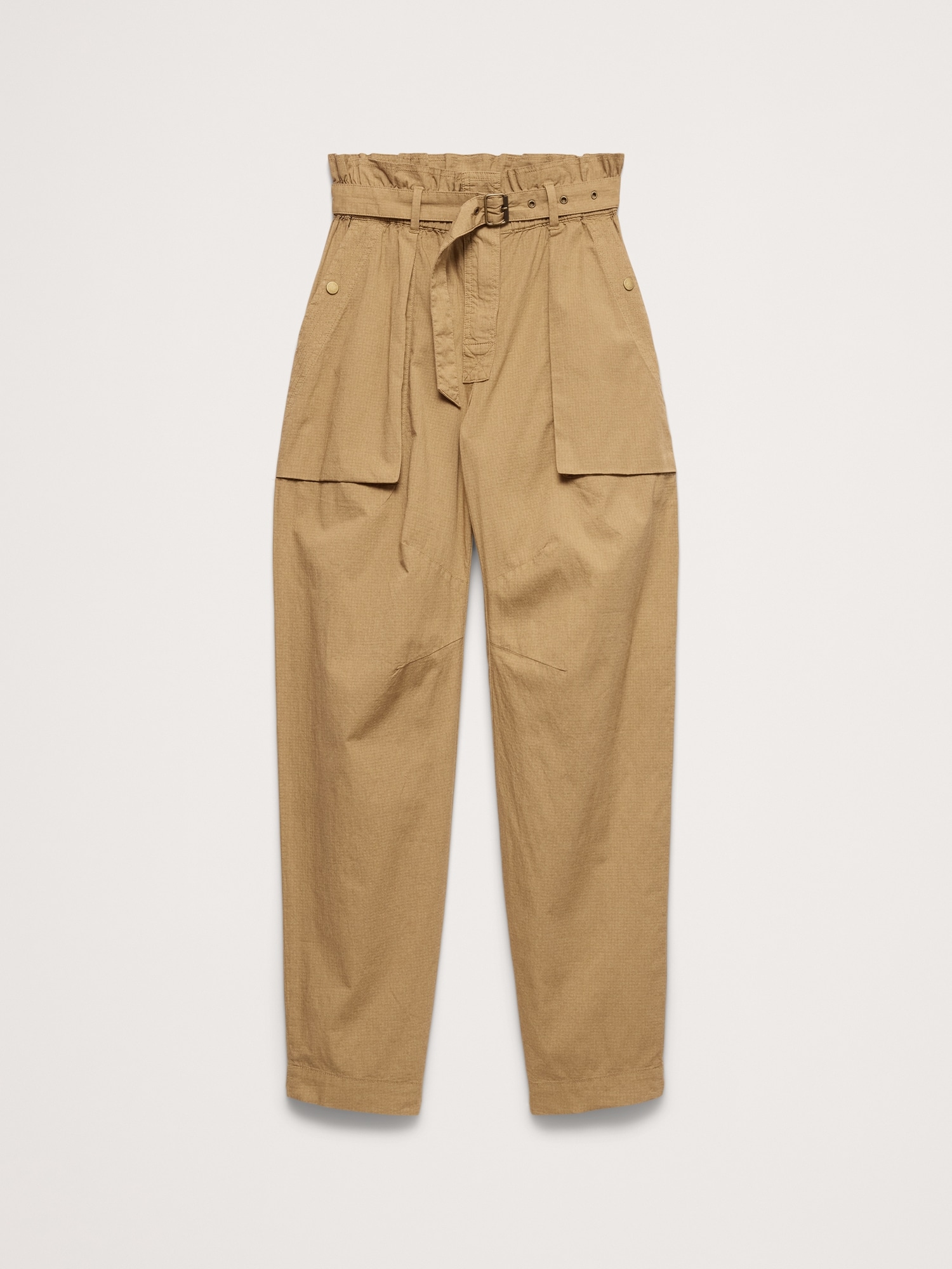 Image number 4 showing, Ripstop Cotton Paperbag Pant
