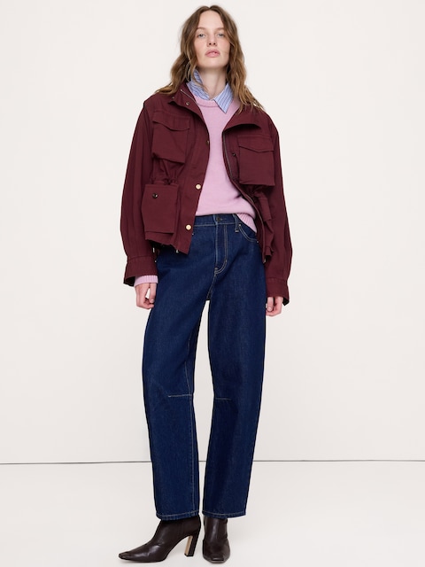 BLOUSON D'AVIATEUR EN COTON INDÉCHIRABLE