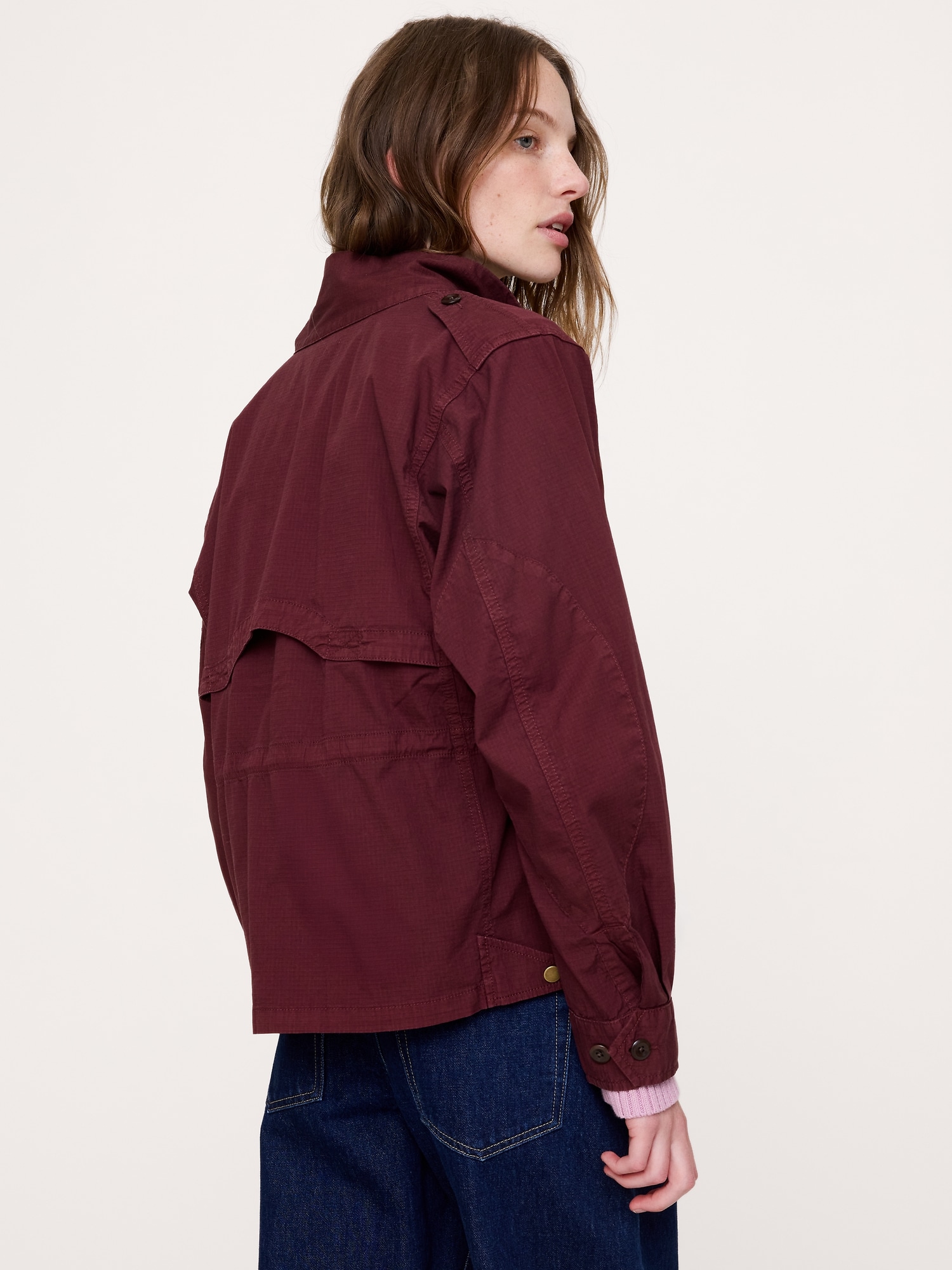 Ripstop Cotton Flight Jacket