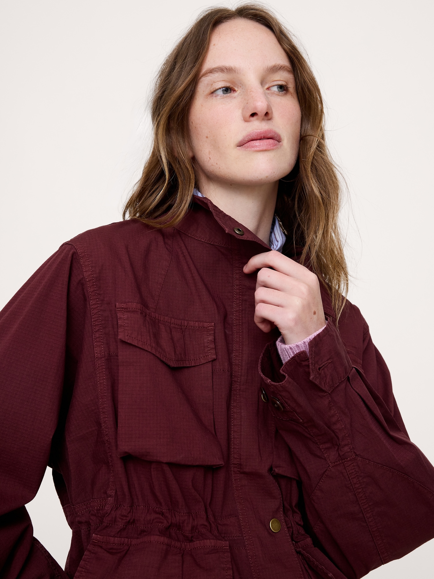 Ripstop Cotton Flight Jacket