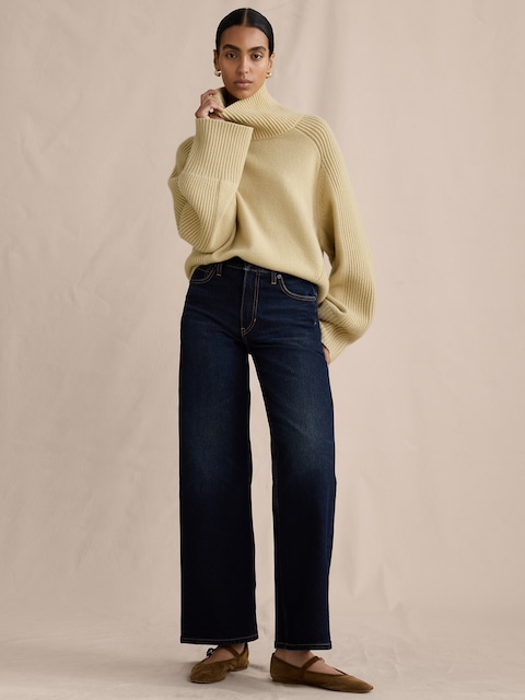 LE CÉLÈBRE JEAN CLASSIQUE À JAMBE LARGE